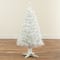 4ft. Fiber Optic Multicolor LED Lights White Pine Artificial Christmas Tree